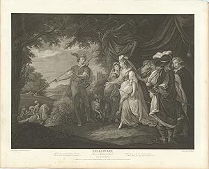 Image du vendeur pour Love's Labours Lost. Act IV. Scene I. mis en vente par Robert Frew Ltd. ABA ILAB