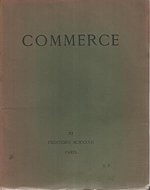 Immagine del venditore per Commerce, n XI, printemps 1927 (Exemplaire sur Alfa) venduto da Librairie Lalibela