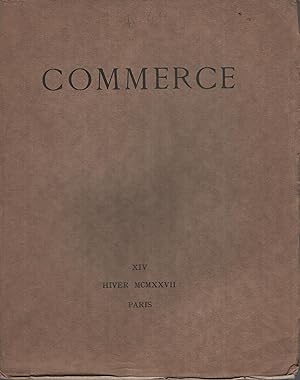 Seller image for Commerce, n XIV, hiver 1927 for sale by Librairie Lalibela