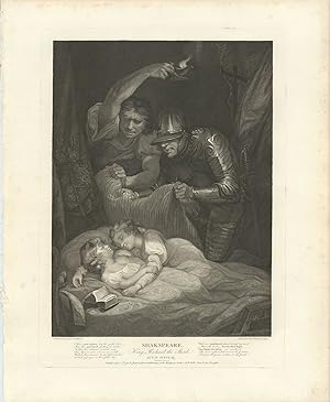 Bild des Verkufers fr King Richard the Third. Act IV. Scene III. zum Verkauf von Robert Frew Ltd. ABA ILAB