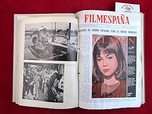 Filmespana. News about the Spanish Film. Num. 1,7,89,10.11 (1961). Nummer 9,10,11,12 (1962). Numm...