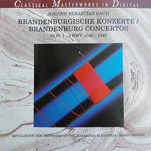 Seller image for Classical Masterworks in Digital: Johann Sebastian Bach; Brandenburgische Konzerte/Brandenburg Concertos NOS.1-3 BWV 1046-1048 for sale by NEPO UG