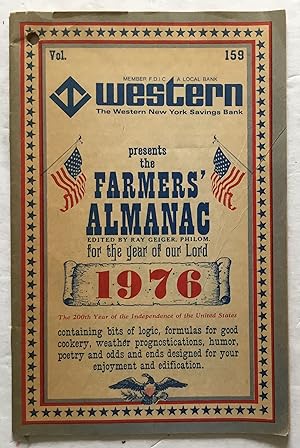 Seller image for Farmers' Almanac for the Year of Our Lord 1976. for sale by Monkey House Books