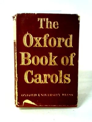 Bild des Verkufers fr The Oxford Book of Carols zum Verkauf von World of Rare Books