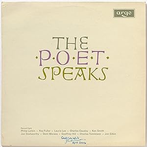 Seller image for [Vinyl Record]: The Poet Speaks (Record 8) for sale by Between the Covers-Rare Books, Inc. ABAA