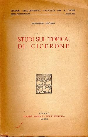 Studi sui topica di cicerone