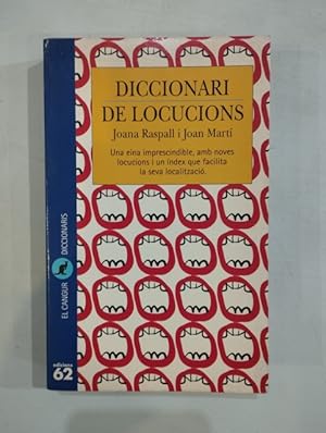 Seller image for Diccionari de locucions for sale by Saturnlia Llibreria