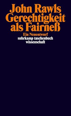 Bild des Verkufers fr Gerechtigkeit als Fairne: Ein Neuentwurf (suhrkamp taschenbuch wissenschaft) zum Verkauf von Rheinberg-Buch Andreas Meier eK