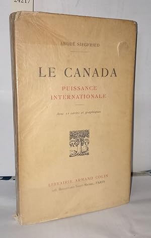 Image du vendeur pour Le canada puissance internationale mis en vente par Librairie Albert-Etienne