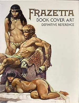 Seller image for FRAZETTA BOOK COVER ART Definitive Reference (Deluxe Hardcover Ltd. Edition in Slipcase) for sale by OUTSIDER ENTERPRISES