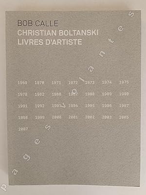 Christian Boltanski. Livres d'artiste. 1969-2007.