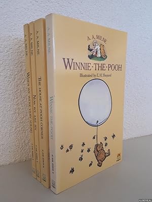 Seller image for Winnie-the-Pooh; The Hoiuse at Pooh Corner; Now we are Six; When we were very Young (4 volumes) for sale by Klondyke