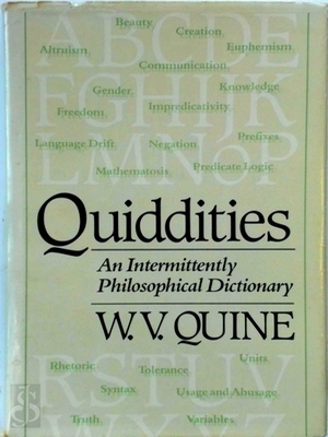 Bild des Verkufers fr Quiddities; An Intermittently Philosophical Dictionary Special Collection zum Verkauf von Collectors' Bookstore