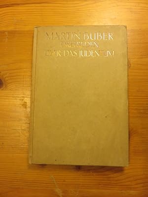 Seller image for Drei Reden ber das Judentum for sale by Hans H. Althaus
