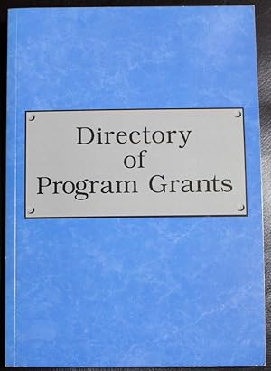 Seller image for Directory of Program Grants for sale by GuthrieBooks