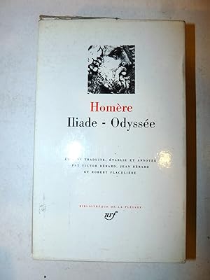 Imagen del vendedor de Iliade Odysee (Odissea) La Pleiade a la venta por Calligrammes Libreria Antiquaria