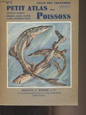 Bild des Verkufers fr Petit atlas des poissons - I - Poissons marins - "Atlas des vertbrs" fasc. II zum Verkauf von Le-Livre