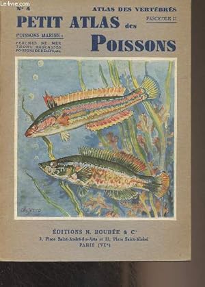 Bild des Verkufers fr Petit atlas des poissons - II - Poissons marins - "Atlas des vertbrs" fasc. II zum Verkauf von Le-Livre