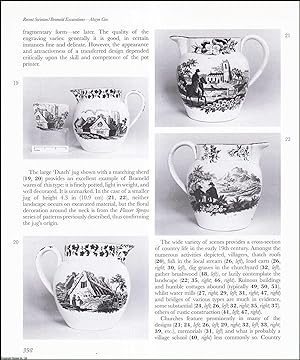 Immagine del venditore per Early Brameld Transfer-Printed Earthenwares : Recent Excavations at the Swinton / Rockingham Pottery. An original article from the English Ceramic Circle, 2001. venduto da Cosmo Books
