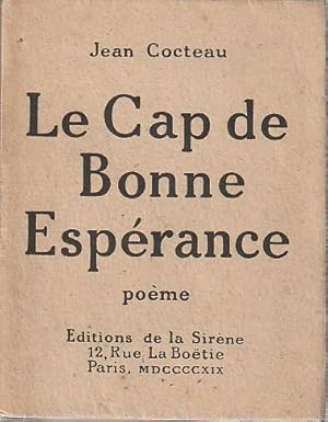 Image du vendeur pour Le Cap de Bonne Esprance: pome, mis en vente par L'Odeur du Book