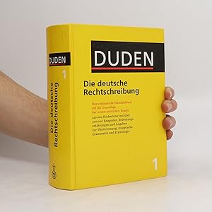 Image du vendeur pour Duden : die deutsche Rechtschreibung mis en vente par Bookbot