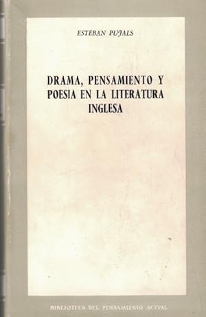 Seller image for DRAMA, PENSAMIENTO Y POESA EN LA LITERATURA INGLESA. for sale by Librera Torren de Rueda