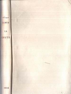 Bild des Verkufers fr La chute COPY SIGNED BY ALBERT CAMUS zum Verkauf von Librairie Lalibela