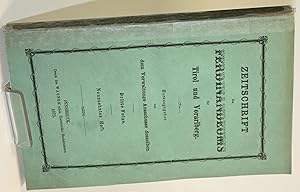 Bild des Verkufers fr Zeitschrift des Ferdinandeums fr Tirol und Vorarlberg. 3. Folge. 19. Heft. zum Verkauf von Antiquariat Gallus / Dr. P. Adelsberger