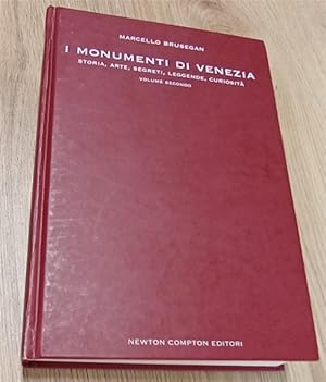 Immagine del venditore per I Monumenti Di Venezia Storia, Arte, Segreti, Solo Volume Secondo venduto da Piazza del Libro