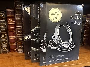 Imagen del vendedor de FIFTY SHADES TRILOGY [SIGNED] a la venta por Second Story Books, ABAA