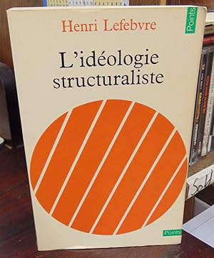 Seller image for L'ideologie structuraliste for sale by Atlantic Bookshop