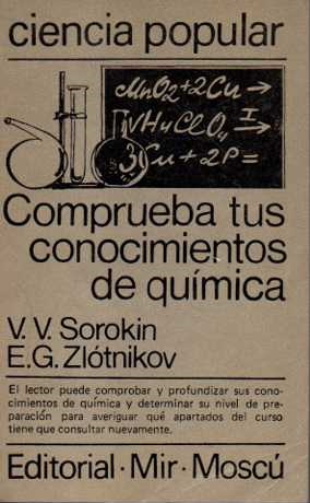 Imagen del vendedor de COMPRUEBA TUS CONOCIMIENTOS DE QUIMICA. a la venta por Books Never Die