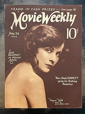 Movie Weekly Magazine: May 24, 1924 Virginia Valli (Vol. IV, No. 16)