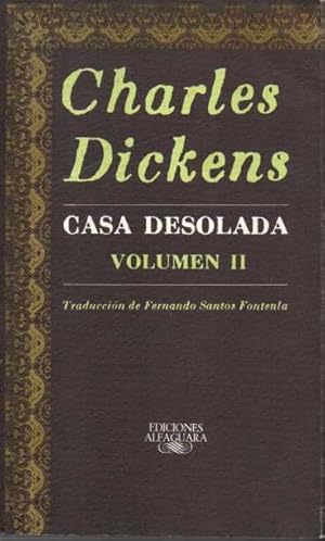 Imagen del vendedor de CASA DESOLADA. VOLUMEN II. a la venta por Books Never Die