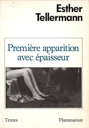Bild des Verkufers fr PREMIERE APPARITION AVEC EPAISSEUR - POESIE COPY SIGNED zum Verkauf von Librairie Lalibela