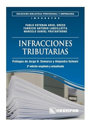 Bild des Verkufers fr Libro Infracciones Tributarias - Erreius zum Verkauf von Libros del Mundo