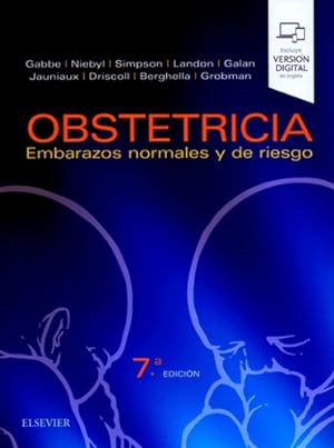 Seller image for Obstetricia Embarazos Normales Y De Riesgo 7ma Ed. Gabbe for sale by Libros del Mundo