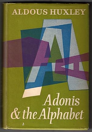 Imagen del vendedor de Adonis and the Alphabet a la venta por Ken Sanders Rare Books, ABAA