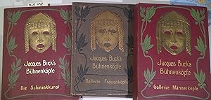 Jacques Bucks Bühnenköpfe und die Schminkkunst (120 Kunstdruck-Tafeln mit begleitendem Text) in d...