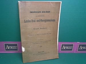 Studien zu Wildenbruchs Harold. (= Beitrag im 32. Jahresbericht des niederösterreichischen Landes...