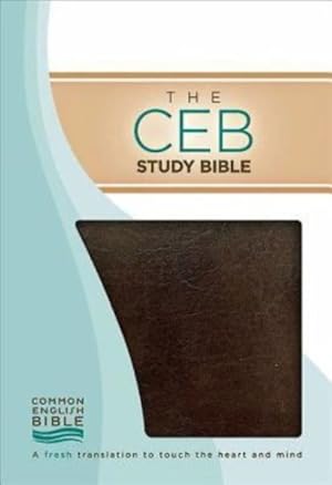 Image du vendeur pour CEB Study Bible : Common English Bible, Bonded Leather, Study Bible mis en vente par GreatBookPrices