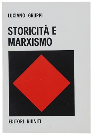 Seller image for STORICITA' E MARXISMO: for sale by Bergoglio Libri d'Epoca