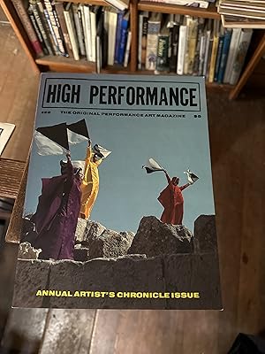 Bild des Verkufers fr HIGH PERFORMANCE: The Performance Art Quarterly. Issue #22. Volume 6, Number 2. 1983 zum Verkauf von Erik Hanson Books and Ephemera