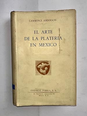 Imagen del vendedor de El Arte de la Plateria en Mexico a la venta por Librera Urbe