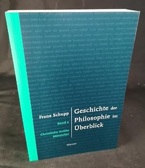 Bild des Verkufers fr Geschichte der Philosophie im berblick Band 2: Christliche Antike und Mittelalter zum Verkauf von ANTIQUARIAT Franke BRUDDENBOOKS