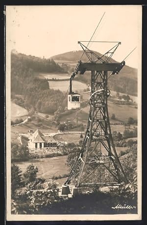 Ansichtskarte Freiburg i. B., Seilschwebebahn a. d. Schauinsland