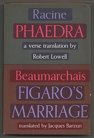 Immagine del venditore per Racine's Phedre: Phaedra and Figaro: Beaumarchais's Figaro's Marriage venduto da Between the Covers-Rare Books, Inc. ABAA