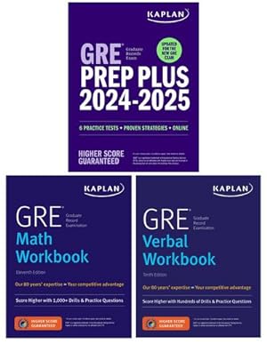 Bild des Verkufers fr GRE Complete 2024-2025 - Updated for the New GRE: 3-Book Set Includes 6 Practice Tests + Live Class Sessions + 2500 Practice Questions zum Verkauf von AHA-BUCH GmbH
