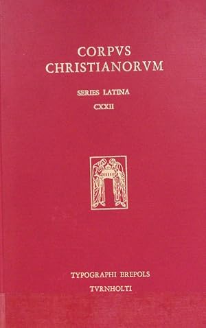 Bild des Verkufers fr Opera homiletica. Opera rhythmica. (Corpus Christianorum) Corpus Christianorum; Series Latina, Bd. 122 zum Verkauf von Antiquariat Bookfarm