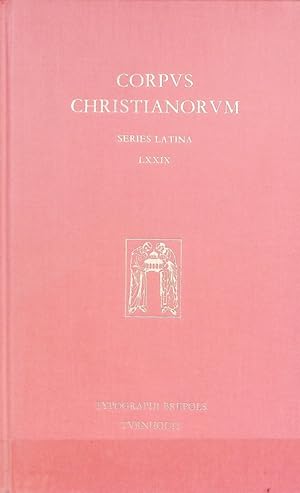 Bild des Verkufers fr Contra Rufinum. (Corpus Christianorum) Corpus Christianorum; Series Latina, Bd. 79 zum Verkauf von Antiquariat Bookfarm
